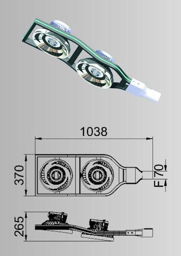 JOEL LED Street Lamp( DL1003L1)100W 2