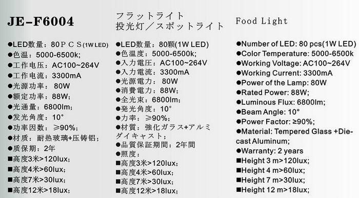 JOEL LED Flood Light RGB  Flood Lamp  3-80W 5