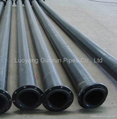 UHMWPE pipe for mine tailings and slurry transportation