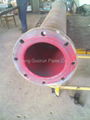 rubber line pipe used to transport corrosive liquid & solid  2