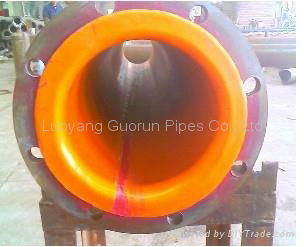 rubber line pipe used to transport corrosive liquid & solid  3