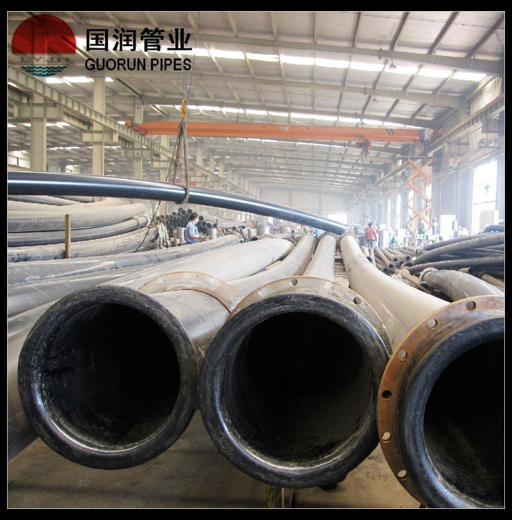 High Wear Resistant UHMWPE Pipe for Dredging 2