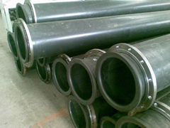 UHMWPE pipe used in mining application