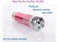 Mini Aromatheraphy Car Oxygen Bar Car air Purifier JO-622