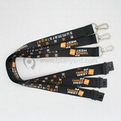 The popular promotional employees card lanyard 