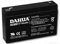 VRLA AGM battery 6V7AH