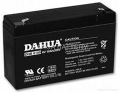 Sealed lead acid battery 6V10AH