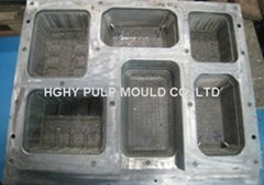 Pulp moling mold for tableware