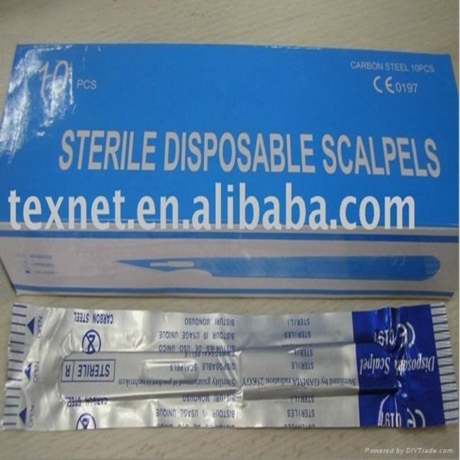 CE&ISO Approved 2012 China Medical Surgical Blade 