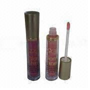 Shine Fashionable Lip Gloss, Customized Designs and Logos are Welcome