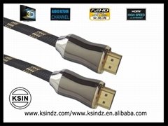 hdmi cable 2M 1.4version 24k gold plated high speed and high quality.
