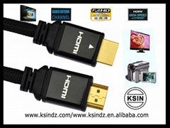 Hdmi cable 1.4 2M 24k gold plated high speed and high quality.