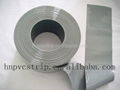 Grey pvc standard curtain for industry