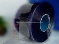 Blue clear pvc strip curtain