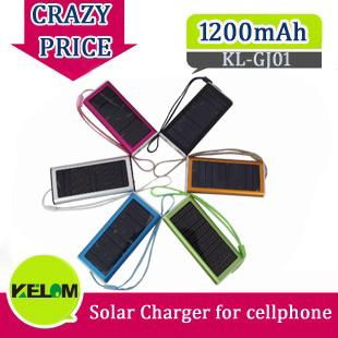 1200mAh New Solar Universal Batteries Charger for Mobile Phone Iphone Ipad PSP e