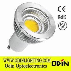 LED GU10 spotlight, COB LED Spotlight GU10, 5W COB LED GU10