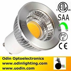 cob 650lm gu10 good quality led lamps dimmable 230v