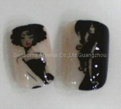 Wholesale Free Shipping False Fashion Nail in High Stander Kit.Midium Sizes.