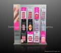 Free Shipping False Pre Designe Nail in Kit With Glue Nail File Manicure Stick. 3