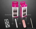 Free Shipping Pre Designed French Nail