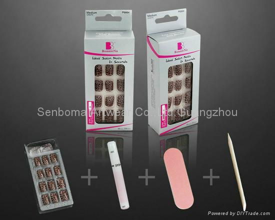 Free Shipping Pre Designed French Nail Tips in Varous Styles 3