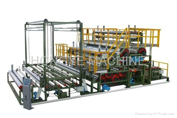 PVC Banner Flex Laminated Machine