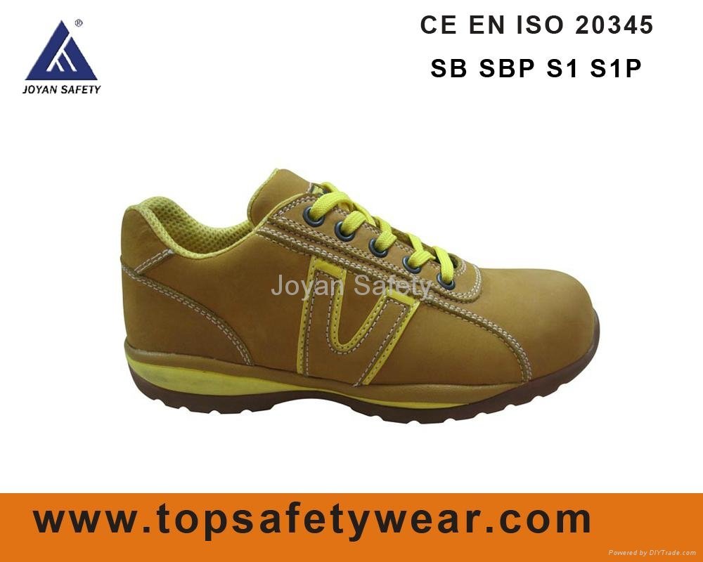 Soft Suede Leather Safety Shoes Stock for Men 3