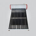 Heat pipe high pressure solar water