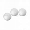 Three-piece tournament golf ball 