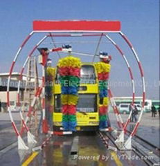 bus washer/bus washing machine/brideg-type bus washing machine