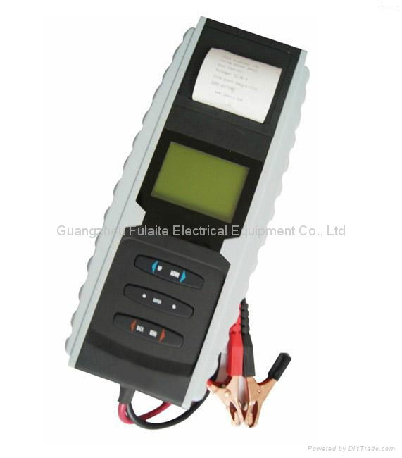 battery tester/ battery analyzer with printer