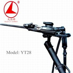 YT28 Air leg drill machine