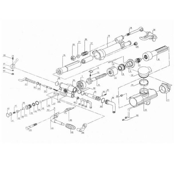 yt24 air hammer rock drill 3