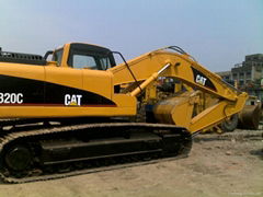 used caterpillar excavator heavy machinery 