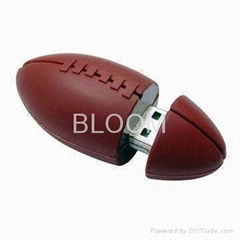 USB Shaped Like Rugby 2GB 4GB 8GB 16GB from Honest Supplier