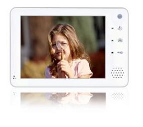 7" Handfree Color Video Doorphone with Touch Buttons 4