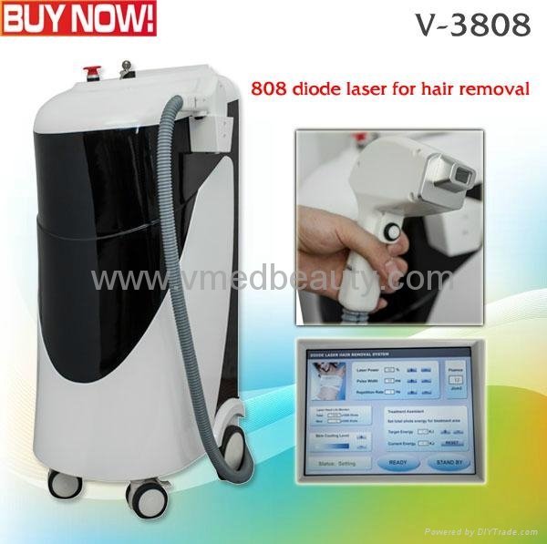 2013 Latest Hair removal 808 Diode Laser