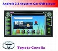 Toyota Corolla Android system Car DVD player 1
