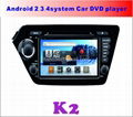 K2 Android System Special Car DVD Player 1