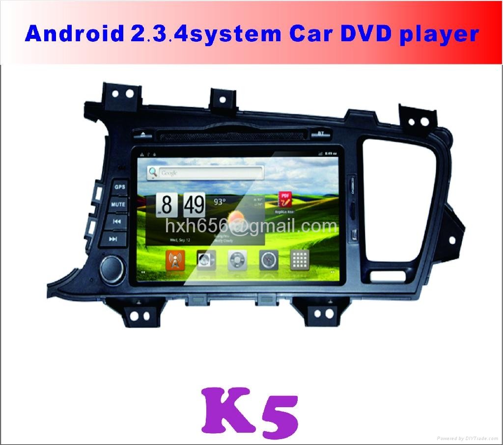 K5 Android system Special Car DVD Player 1