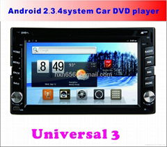 Android System Universal Car DVD Player