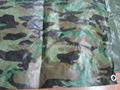 Camping Camouflage PE Tarpaulin 80gsm 1