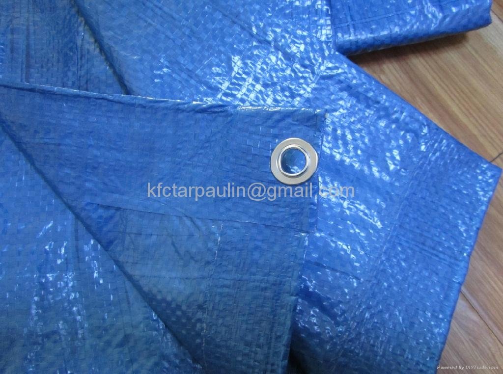 ready to use waterproof pe tarpaulin/poly tarps cover