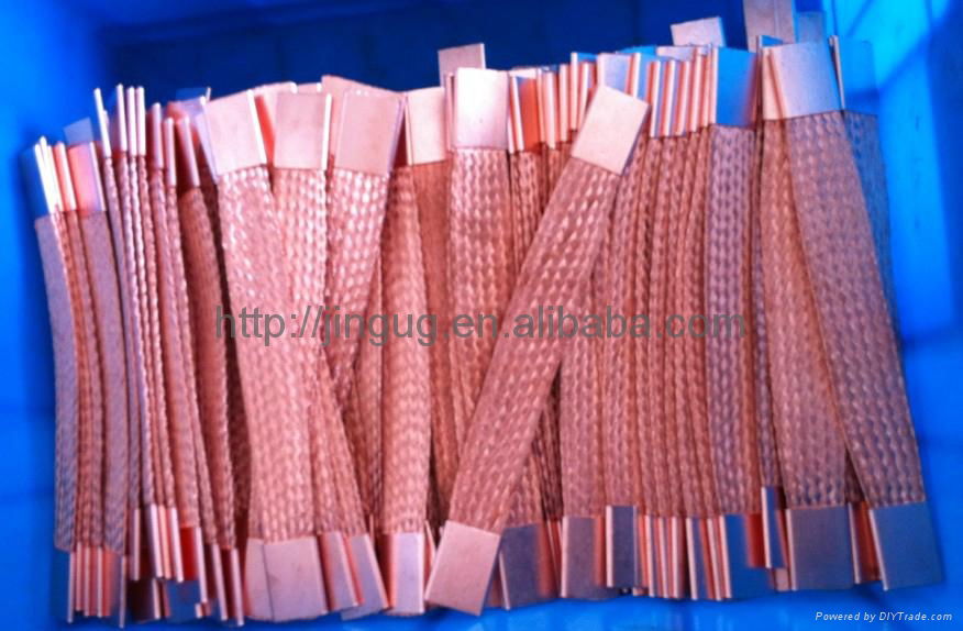 JING bare copper braided connector china manufacture