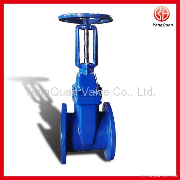 Z41X-10/16Q rising stem resilient seated gate valve