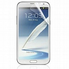 Transparent Clear Screen protector for Samsung galaxy note 2 N7100