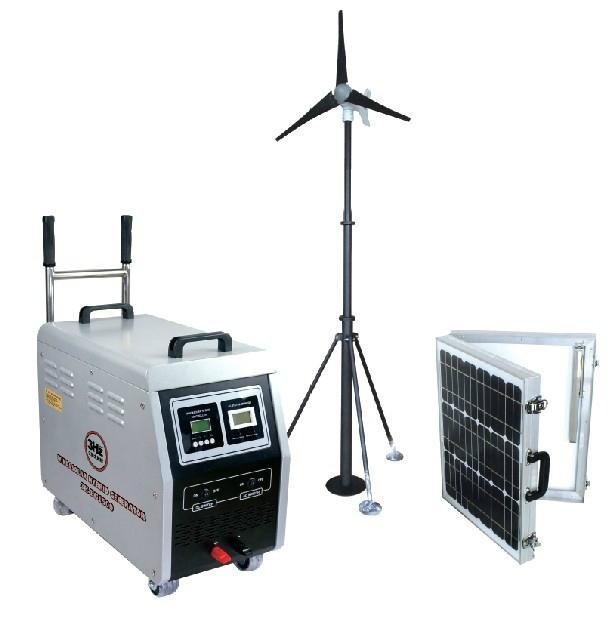 1500W solar & wind power system (UPS series)