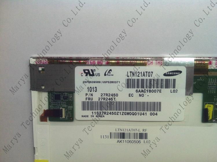 LTN121AT07 B121EW09 V.2 LP121WX3 N121IB-L02 Laptop panel 3