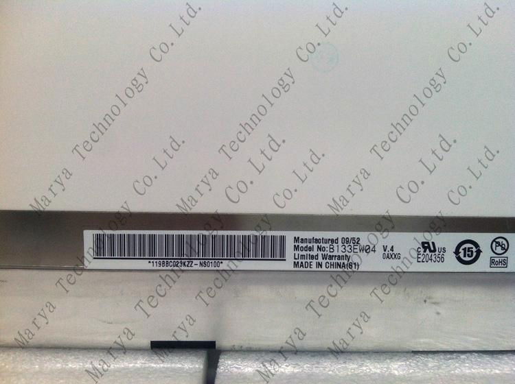 B133EW07 V1 LP133WX2 TLC1 N133I6 L09/l02 LP133WX3 laptop Panel 4