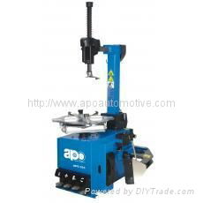 Motorcycle Tyre changer APO-323/APO-323IT pneumatic operated tilting column